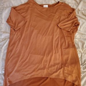Camel Brown LuLaRoe Top